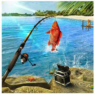 Fishing Clash Catching Fish Game Bass Hunting 3D mod